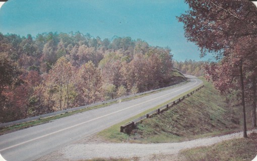 Vintage Used Postcard: (k): To Nashville, IN