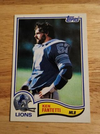 82 Topps Ken Fantetti #338