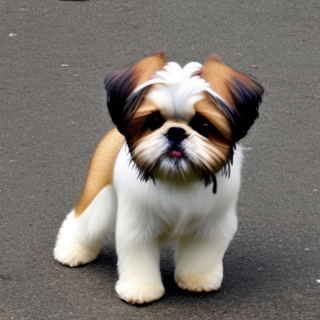 Listia Digital Collectible: Shih Tzu dog # 3