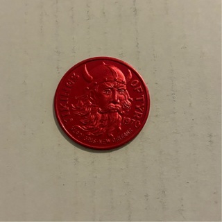 1970 Red Vikings Devil Uncirculated Coin