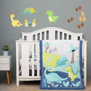 Dinosaurs Crib Bedding 3 Piece Set
