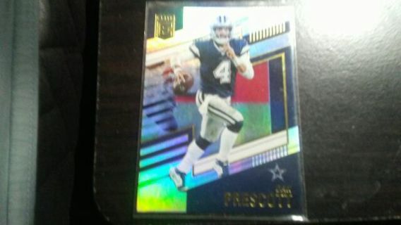 2022 PANINI/DONRUSS ELITE DAK PRESCOTT DALLAS COWBOYS FOOTBALL CARD# 6