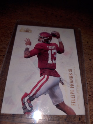 Two Card Lot football feleipe franks,both rookies 