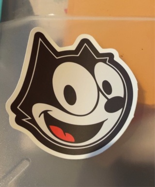 Cartoon sticker