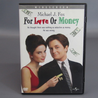 For Love or Money DVD Michael J. Fox Gabrielle Anwar 1993 Widescreen Film 