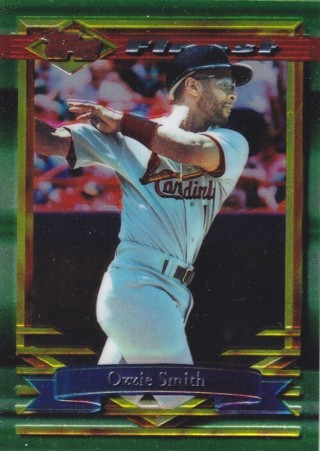 Ozzie Smith 1994 Topps Finest St. Louis Cardinals