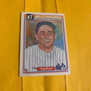 1983 DONRUSS - HALL OF FAME HEROES - YOGI BERRA #24