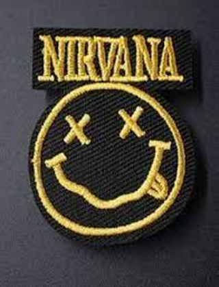 grunge 90s rock band patch iron on embroidered applique fabric patch badge DIY clothing free shippin
