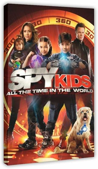 "Spy Kids All the Time in The World" SD-"I Tunes" Digital Movie Code