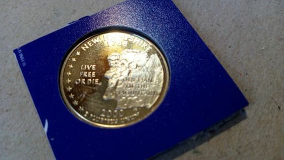 2000-S PROOF BEAUTIFUL UNCIRCULATED. STATE QUARTER..NEW HAMPSHIRE..