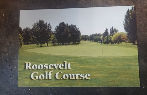 Roosevelt Golf Course Postcard 