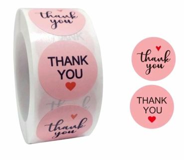 NEW⭐SPECIAL⭐(50) THANK YOU STICKERS