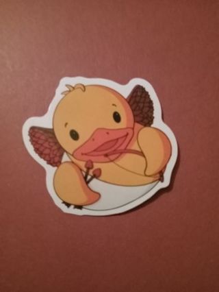 Angel duck sticker #37