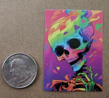 Colorful Skeleton Sticker #27