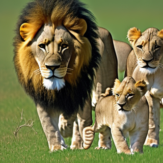 Listia Digital Collectible: Lion family
