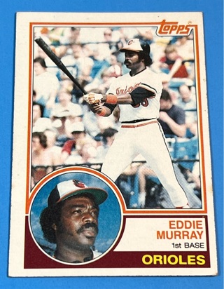 1983 TOPPS #530 EDDIE MURRAY BALTIMORE ORIOLES