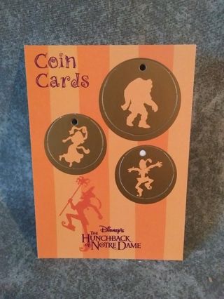 Hunchback of Notre Dame Paper Coins