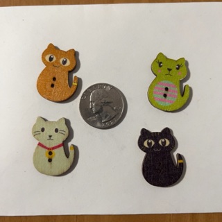 Cat Buttons (E)