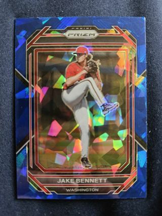 2023 Panini Prizm Blue Ice Jake Bennett