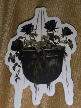 Flower new one vinyl sticker no refunds regular mail Very nice quality