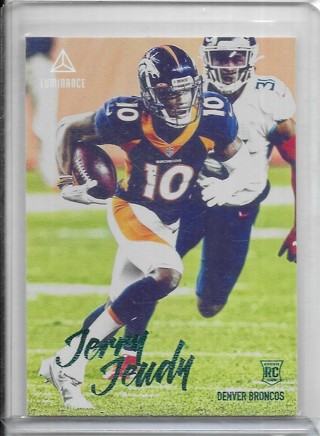 Jerry Jeudy 2020 Chronicles Luminance Teal #205