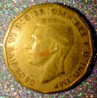 COIN THREE PENCE 1941 VERY COLLECTIBLE SO JUST BUY IT!