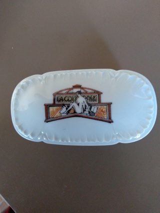 Small Limoges Cosmetic Dish & Lid