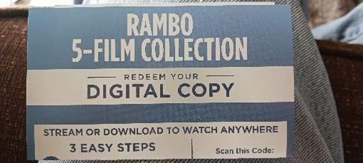 Rambo 5-Film Collection Digital Code