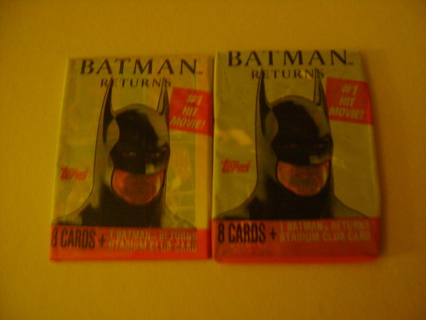 Batman Sealed Trading cards