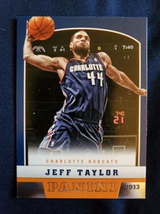 Jeff Taylor Rookie Card