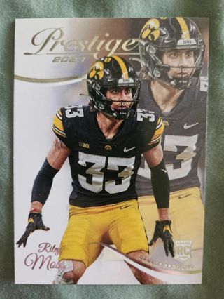 2023 Panini Prestige Rookie Riley Moss