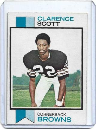 1973 TOPPS CLARENCE SCOTT CARD