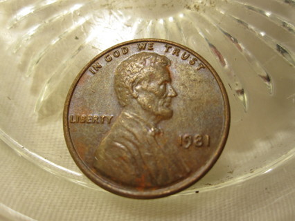 (US-25): 1981 Penny