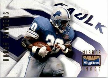 1995 SkyBox Premium #150 Marshall Faulk Barry Sanders Detroit Lions Colts HOF