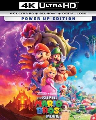 The Super Mario Bros. Movie (Digital 4K UHD Download Code Only) *Nintendo* *Anya Taylor-Joy*