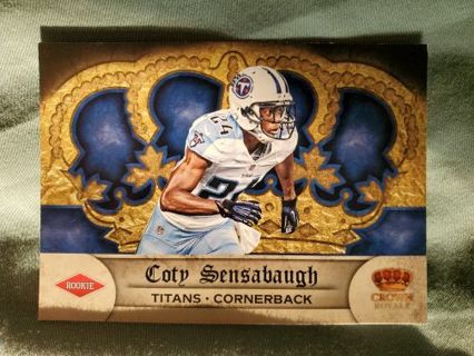 2012 Panini Crown Royale Retail Rookie Coty Sensabaugh