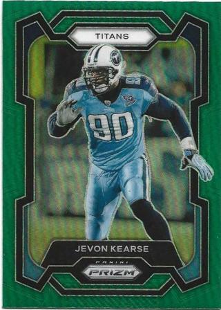 2023 PRIZM JEVON KEARSE GREEN PRIZM REFRACTOR CARD