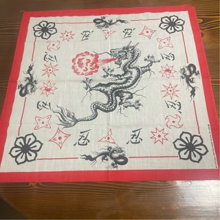 Ancient Dragon Bandana -Made in USA RN: 14193