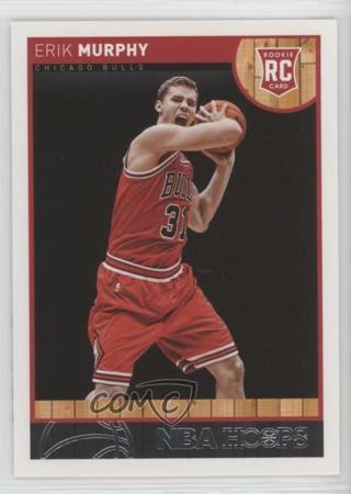 2013-14 NBA Hoops Red Back Erik Murphy #300 Rookie Basketball Card 