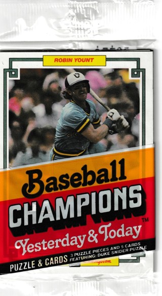 1984 Donruss Baseball Champions Extra Large Baseball Cards Sealed Package