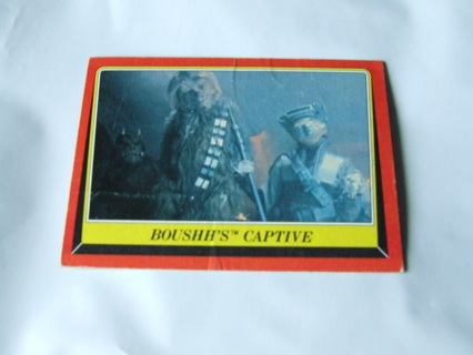 1983 Star Wars Return of the Jedi Boushh's Captive Topps Card #24