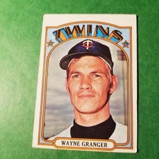 1972 - TOPPS BASEBALL CARD HI NO. 545 - WAYNE GRANGER - TWINS