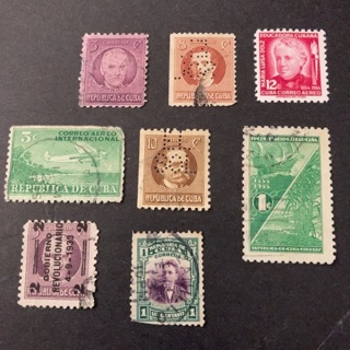 Cuba stamp lot 