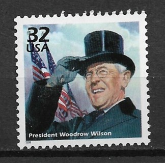 1998 Sc3183k Celebrate the Century:1910's Woodrow Wilson MNH