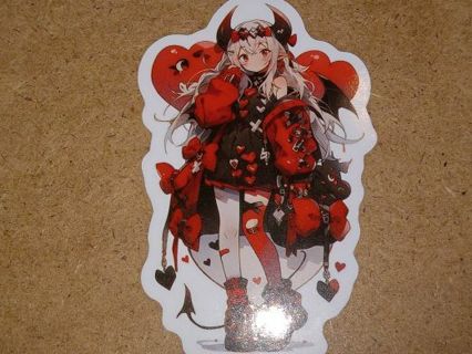 Anime one new nice vinyl sticker no refunds regular mail Very nice these are all nice