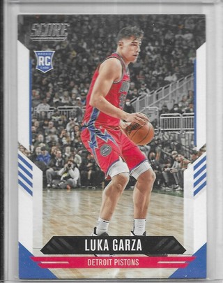 Luka Garza 2021-22 Chronicles Score #148 Rookie Card