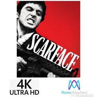 SCARFACE 4K MOVIES ANYWHERE CODE ONLY
