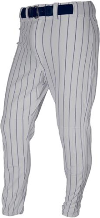 New ALL-STAR Youth Gray/ Blue Pinstripe Baseball Pants Sz Youth 2XL