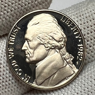 1982-S Proof DCAM Jefferson Nickel