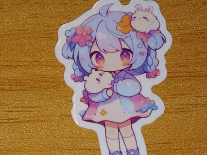 Anime 1⃣ vinyl lap top sticker no refunds regular mail very nice quality win 2 or more get extra